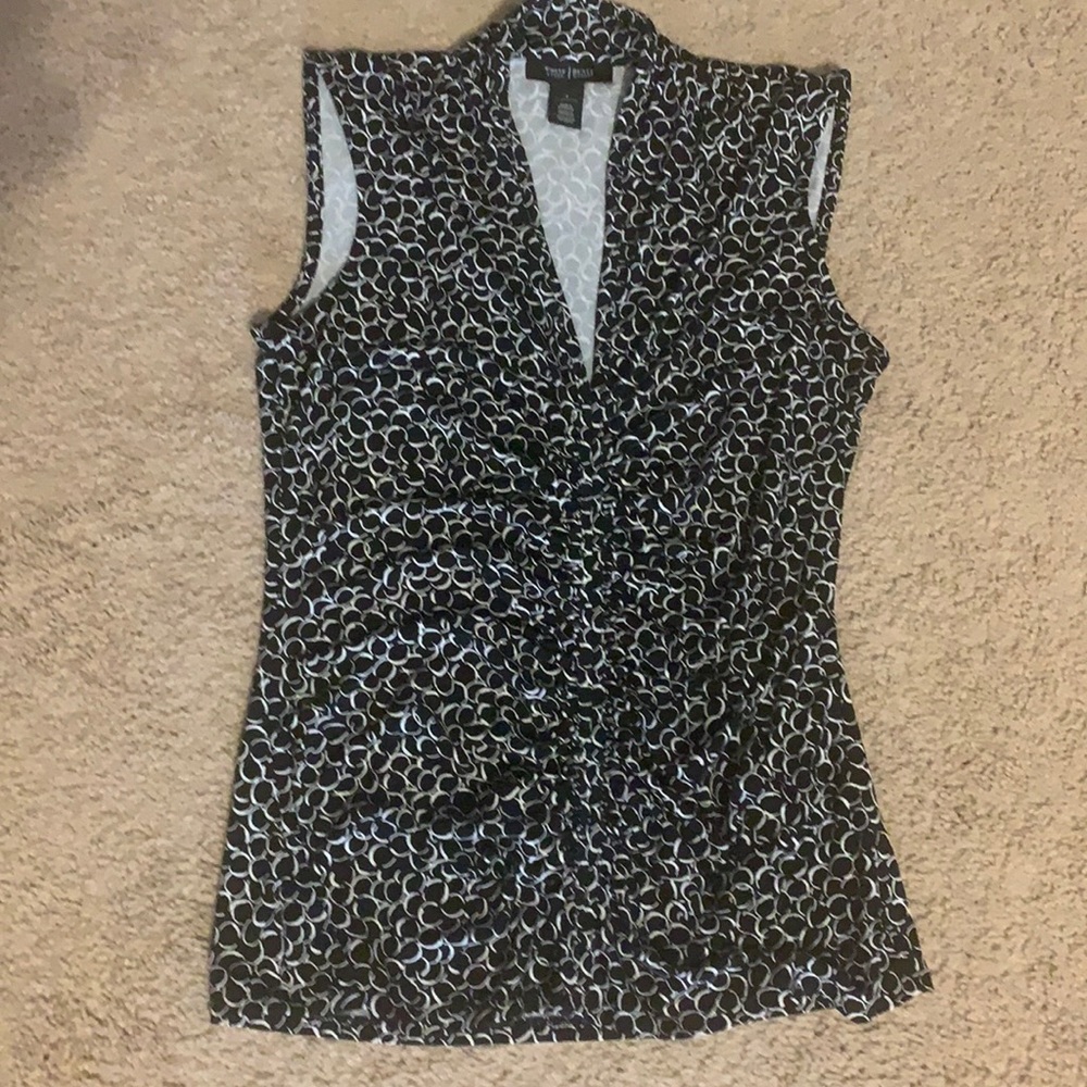 White House Black Market sleeveless top size small